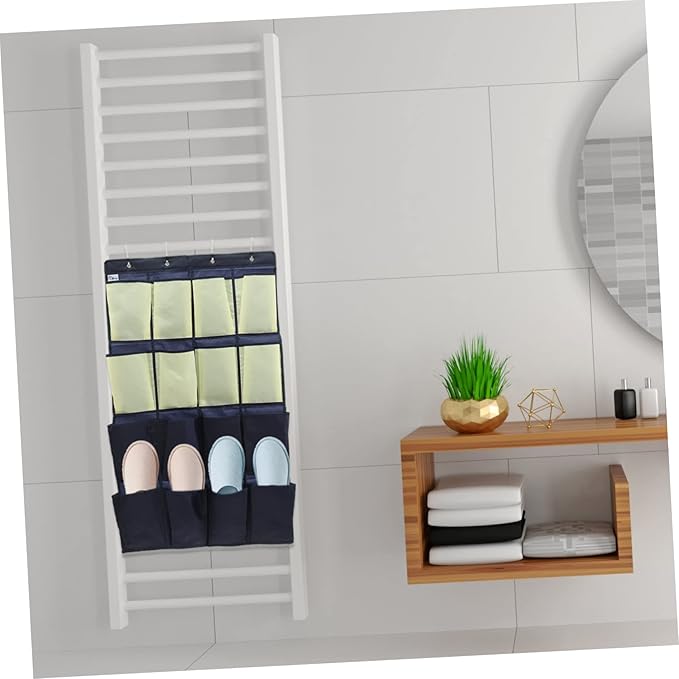 Space Saving Hanging Shoe Bag over The Door Shoe Organizer for Closet Rv Bathroom