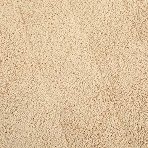 Pot Holders for Kitchen, 100% Cotton Terry Pot Holder Set of 5, Heat Resistant Hot Pads for Cooking, Baking, Hot Dishes and Countertop Protection,Light Brown - Image 6