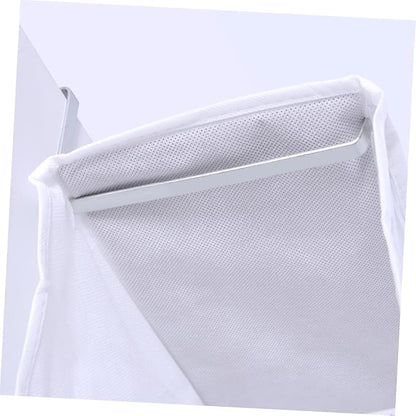 Garneck Over The Door Shoe Organizer - 26 Pocket Hanging Shoe Rack - Space Saving White Storage for Closet and Bedroom Organization