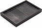 Natural Black Marble Tray for Bathroom | Kitchen | Vanity | Desktop, Stone Organizer for Coffee Table, Dresser, Nightstand, Candles, Soap, Towel, Plant, Jewelry (12" x 8"), Rectangular