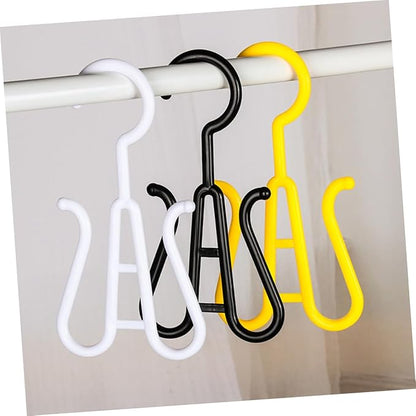 Garneck 4pcs Simple Sneaker Rack Shoes Display Hooks Thickened Plastic Hanger for Home