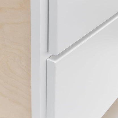 Quicklock RTA (Ready-to-Assemble) | Base Kitchen Cabinets - Shaker Style | Made in America (Pure White, 36" Wx34.5 Hx24 D 3 Drawer)
