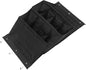 Door Shoe Organizer with 12 Large Pockets, Hanging Shoe Bag for Narrow Spaces, Black Fabric Storage Rack for Sneakers and Sandals, Space-saving Closet and Apartment Use