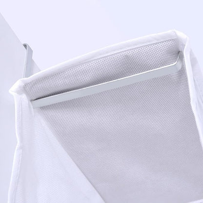 ULTECHNOVO 2pcs over The Door Shoe Organizer with 26 Pockets, White Non-woven Fabric Hanging Shoe Rack for Closet Storage and Space Saving