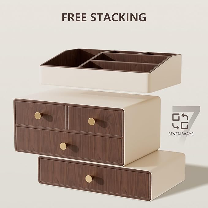 LADSTAG Vanity Organizer,Make up Organizers for Vanity,Skin Care Organizer,Makeup Organizer for Vanity,Makeup Storage,Vanity Organizers for Bedroom/Bathroom,Birthday Gifts for Women,Gifts for Mom