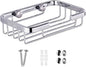 304 Stainless Steel Soap Dish Holder,Storage Soap Saver Wall Mounted for Kitchen Sink Bathroom Shower,Drainable and Rust Proof