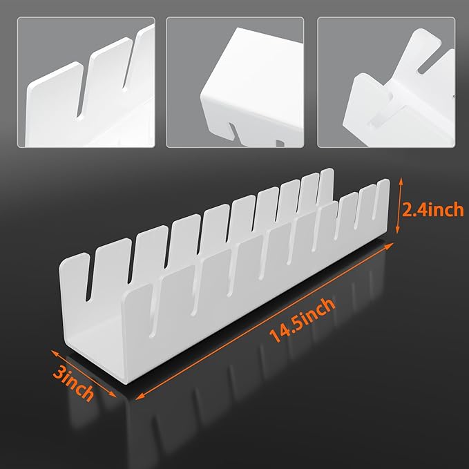 SILUT Hat Stand for Baseball Caps, Acrylic Hat Rack for 18 Baseball Caps, 2Pcs No Install Hat Organizer, Hat Racks for Baseball Caps Display And Organizer for Dresser Bedroom, Closet, White