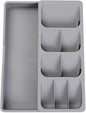 Silverware Organizer Storage Tray,Cutlery Expandable Organizer for Kitchen Drawer Holding Flatware Spoons Forks