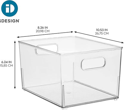 InterDesign iDesign RPET Bath Clear Bin