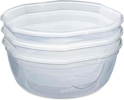 Sterilite Rocket Red Ultra Seal Latching Bowl, 4.7 Quart