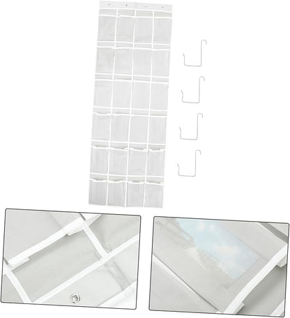 Unomor Hanging Wall Storage Bag Door Storage Organizer Practical Sundries Organizer for Home