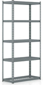 Goplus 5-Tier Metal Shelving Unit, Heavy Duty Wire Storage Rack with Anti-Slip Foot Pads, Height Adjustable Shelves for Warehouse, Kitchen, Living Room, Garage, 15.5" D×35.5" W×72" H