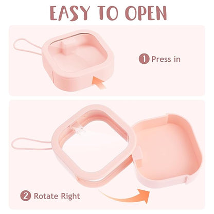 Box Girl Sundry Desktop Ropes Swab Hair Small Rubber Holder Earrings : Hanging for Portable Cotton Organizer Accessories Items Tie Band Ornaments Storage