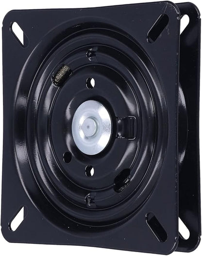 7" Lazy Susan Turntable Bar Stool Swivel Plate Automatic Rebound Stool Rotating Base Chair Turntable Base Lazy Susan Hardware for Home Bar Office Furniture Replacement