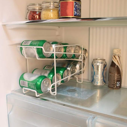 Stacking Beverage Soda Can Dispenser Rack