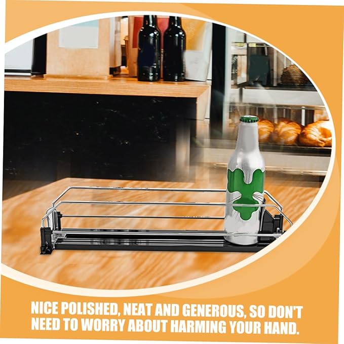 2pcs Sturdy Material Fridge Can Organizer Easy Install Soda Can Dispenser for Refrigerator