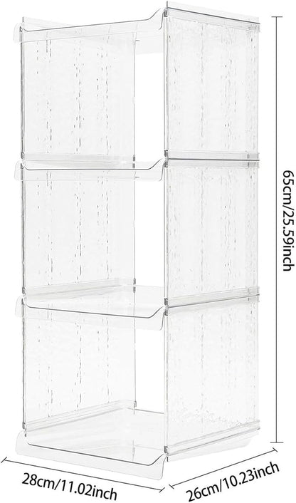for Shoe Storage Cabinet 4 Tier Vertical Narrow Slim Shoe Holder for Corner