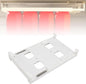 Soda Can Organizer for Refrigerator, Plastic Hanging Drink Can Organizer Holder, Space Saving Beverage Can Storage Rack for Can Container, Egg, Fruit, Vegetable, Meat (5.3cm /