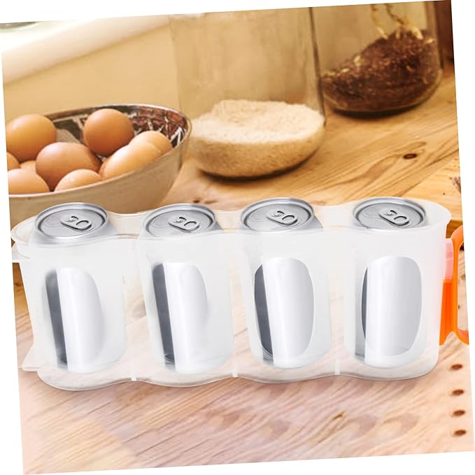Refrigerator Can Holder Soda Can Storage Bin Dispenser for Fridge Juice Dispenser Bin
