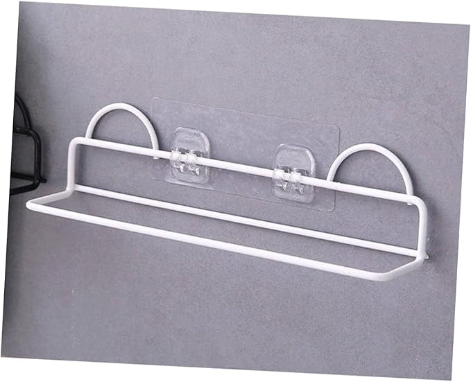 PRETYZOOM 6Pcs Wall Hanging Slipper Rack Holder Easy Install No Drilling Space Saving Shoes Organizer for Home for Tidy Bathrooms for Slippers Sandals