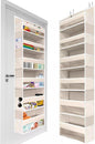 for 1 Pc Heavy Duty Over The Door Organizer 55x14x6.7 6 Large Front & 12 Side Pocket