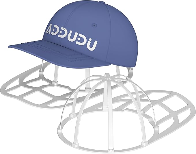 Hat Washer Cage, Snap-Lock Design, Foldable & Portable for Washing Machine Dryer Dishwasher