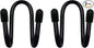 Multifunctional Hat Rack and Hanger - Over Seat Hat Holder With Hook - Keeps Hat Shape for Caps, Bags, and Safety Helmets - 2 Pack
