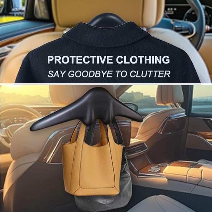 Car Clothes Suit Leather Hanger Bar Vehicle Coat Rod Rack Travel Bars Vehicles Seat Drying Hanging
