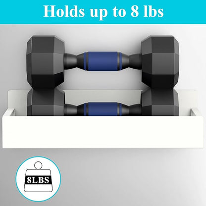 HuggieGems 2 Pack Magnetic Spice Storage Rack Organizer for Refrigerator and Oven, Cream White Fridge Organizers and Storage