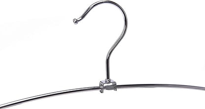 3 Quality Multi Pants Hangers, Space-Saving Multi-Bar Metal Pants Hangers, Stable with Non-Slip Foam Padding, Swivel Hook for 5 Jeans Each, Suit Pants, Scarves, Towels, Trousers (Skirt, 3)