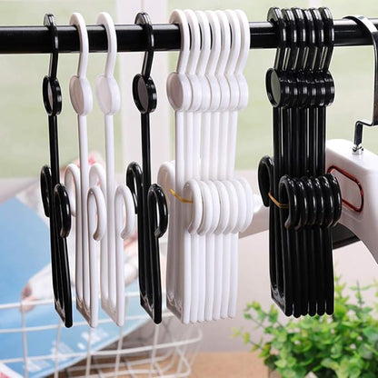 LIOOBO Pack of 15 Shoe Display Hook Shoes Drying Rack Plastic Hanger for Shop Home Supermarket Mall