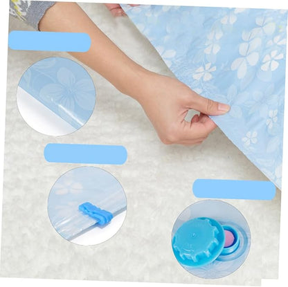MAGICLULU 11pcs Vacuum Compression Bag Set Suction Bags for Flowers Airtight Storage for Clothes Bedding and More Space Saving for Travel and Home Organization