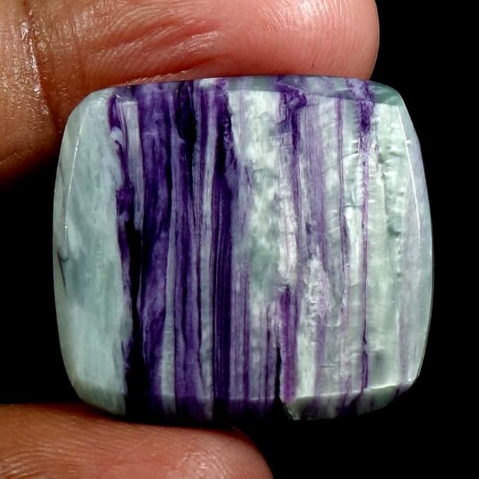 35.75 Cts. Very Rare Kammererite Chrome Clinochlore Tumbled Stone From Turkey-Tm-49