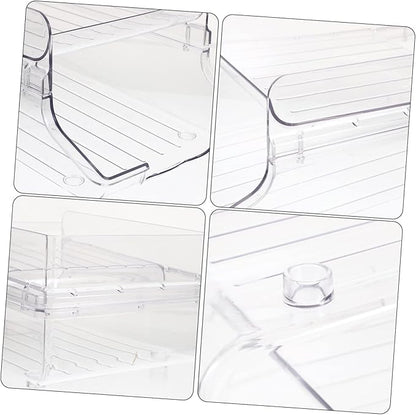 Garneck Refrigerator Beverage Storage Rack Rolling Dispenser for Soda and Canned Drinks Multi-functional Organizer for Kitchen Office and Living Room Space-saving Design