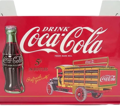 Tin Box Company Large Utensil Caddy, Holds Utensils, Coke 2023