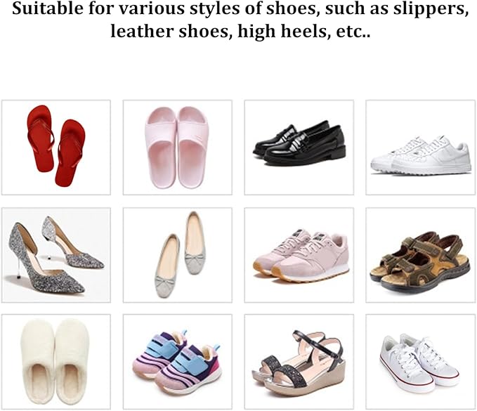 Wall Mounted Shoe Rack 4 Pcs Foldable Hanging Wall Shoes Rack without Drilling Space-saving Shoes Organizer Holder Hanger for Front Door, shoes rack