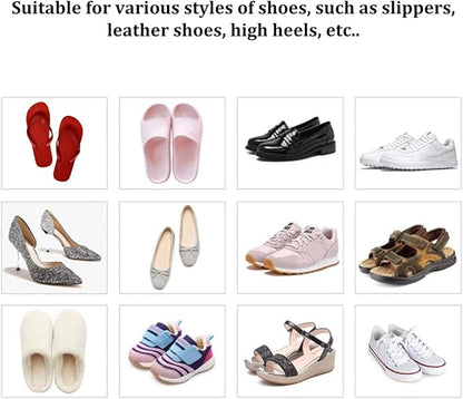 Wall Mounted Shoe Rack 4 Pcs Foldable Hanging Wall Shoes Rack without Drilling Space-saving Shoes Organizer Holder Hanger for Front Door, shoes rack