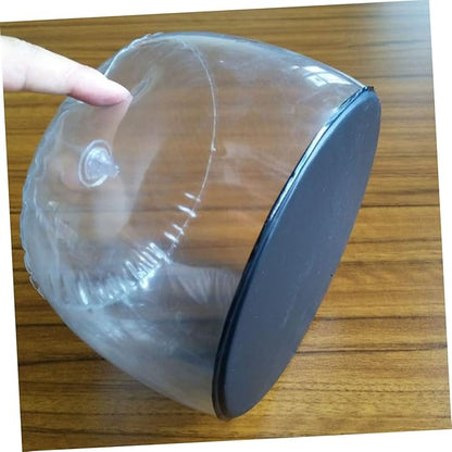 NUOBESTY 1PC Inflatable PVC Hat Holder Anti Folding Leisure Cap Support Blow Up Hat Shaper for Fitted Caps Pressing Form for Storage and Display