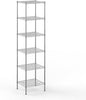 21" Deep x 24" Wide x 96" Height Wire Shelving Kit | 6-Tier | NSF Commercial Storage Rack Unit