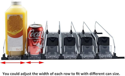Soda Dispenser Display with Smooth and Fast Pusher Glide
