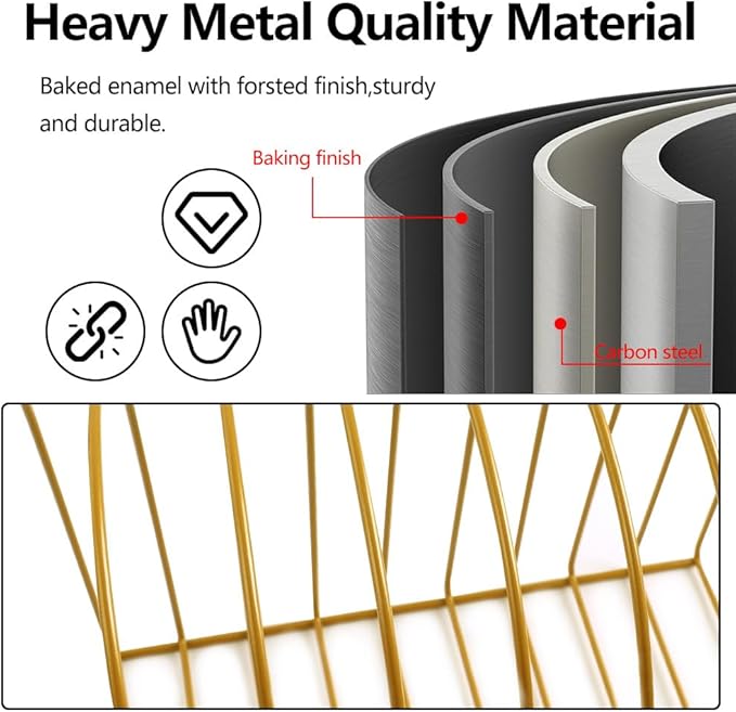 Beanie Holder Organizer, Knitted Hat Storage Rack Display Stand Metal Cap Holder for Winter Swimming Hat Display Home Entryway Tabletop Bedroom Closet Dresser Room Office (Gold, 1 Pcs)