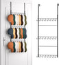 HapiRm Over Door Hat Rack - 3 Tier Wall Mounted Hat Organizer with 24 Hooks, Baseball Cap Organizer Storage Holds up to 24 Caps for Door, Bedroom, Closet
