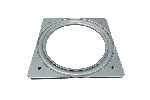 Shepherd Hardware 9548 6-Inch Square Lazy Susan Turntable, 500-lb Load Capacity