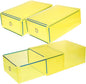 5pcs Shoe Storage Boxes Pull-out Drawer Stackable Women Shoes Organizer