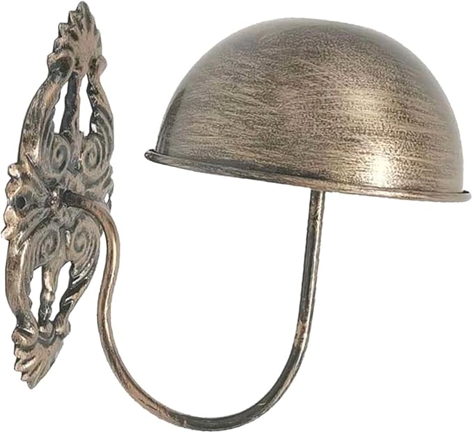 Wall Mounted Hat Wig Display Racks Hat Rack Metal Decorative Hat Stand Hat Holder for Cloakroom Bedroom Hallway Entryway Home