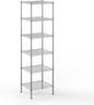 21" Deep x 24" Wide x 86" Height Wire Shelving Kit | 6-Tier | NSF Commercial Storage Rack Unit