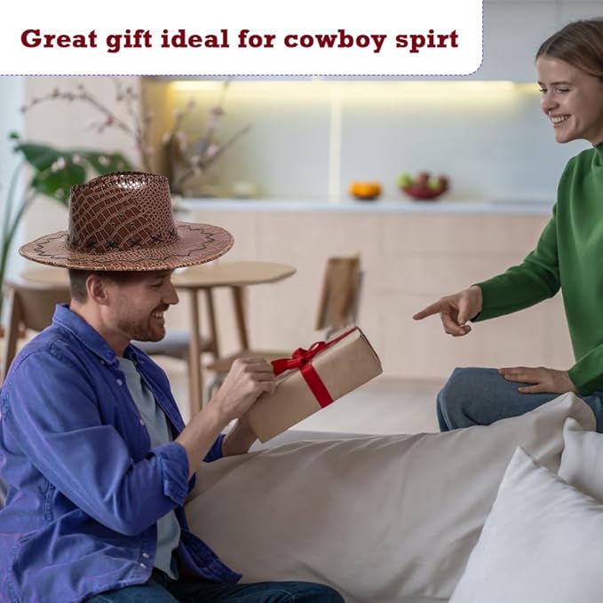 Cowboy Hat Rack Cowboy Hat Stand, Hat Display, Western Horseshoe Decor, Desk Hat Stands for Fedora, Sun Hats,Straw Hats, Cowboys Gifts for Men (2 Pack Red Bronze)