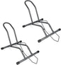 Bike Floor Stand for Mountain MTB & Road Bicycles 23c-4.0 inch Wide Tire 20-29 inch Tire Indoor Outdoor Bike Rack Bicycle Floor Stand (Gray(2 Pack))