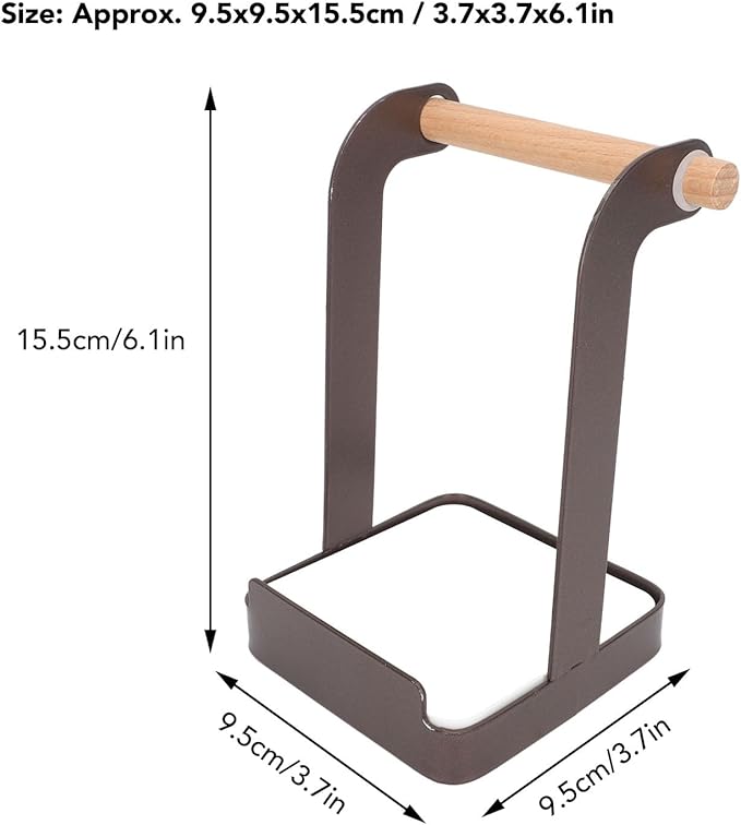TOPINCN Pot Lid Holder, Multifunctional Pot Lid Ladle Holder Stand Kitchen Cookware Organizer Rack Spoon Rest Stand Cooking Utensil Rest, Cutting Board Rest Kitchen Utensils Drip Tray