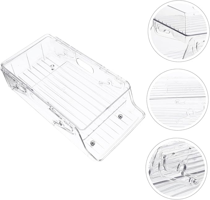 Fridge Can Dispenser Soda Rack for Refrigerator Large Capacity Can Organizer